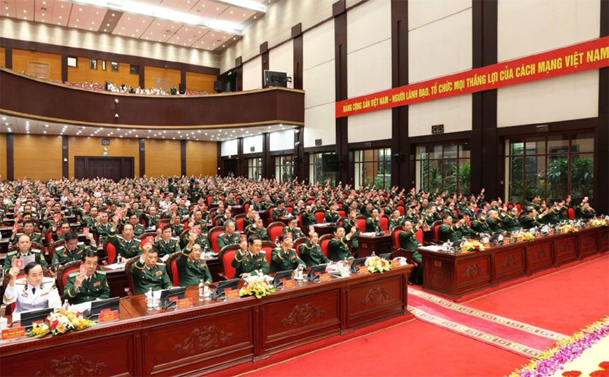 Hôm nay (30-9), khai mạc trọng thể Đại hội đại biểu Đảng bộ Quân đội lần thứ XII